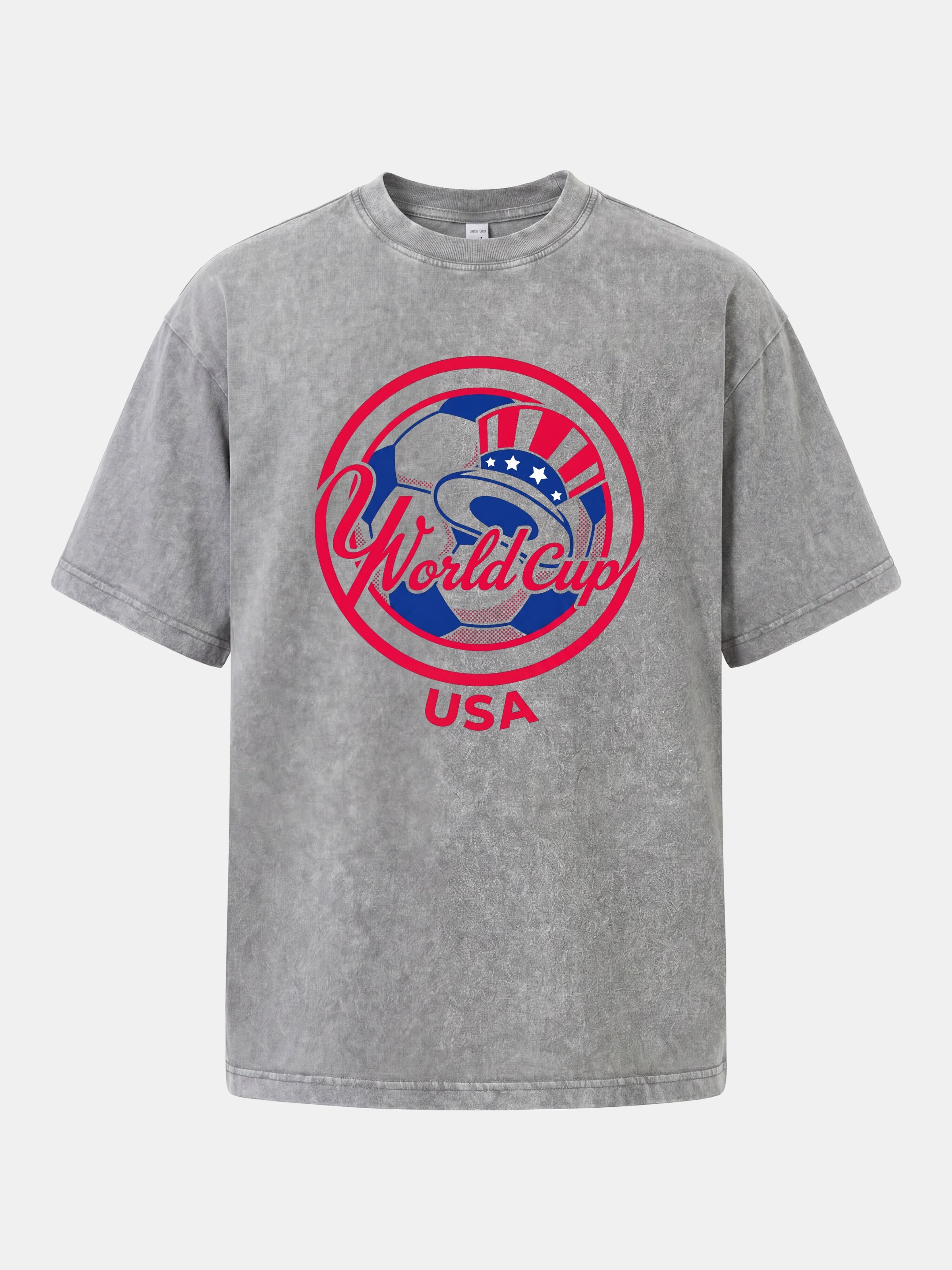 World Cup USA Circle Logo Washed T-shirt