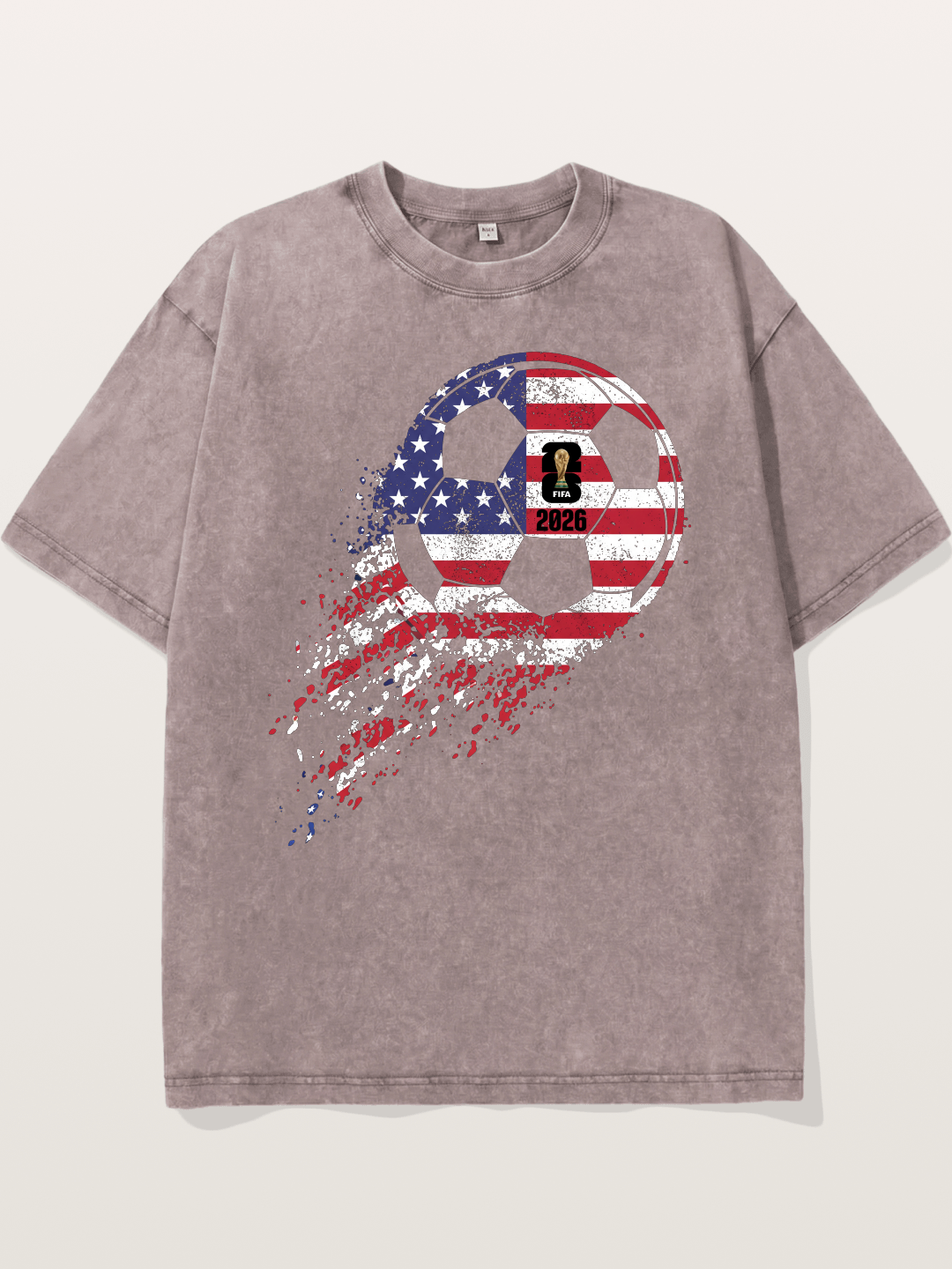 American Flag WC 2026 Ball Washed T-shirt
