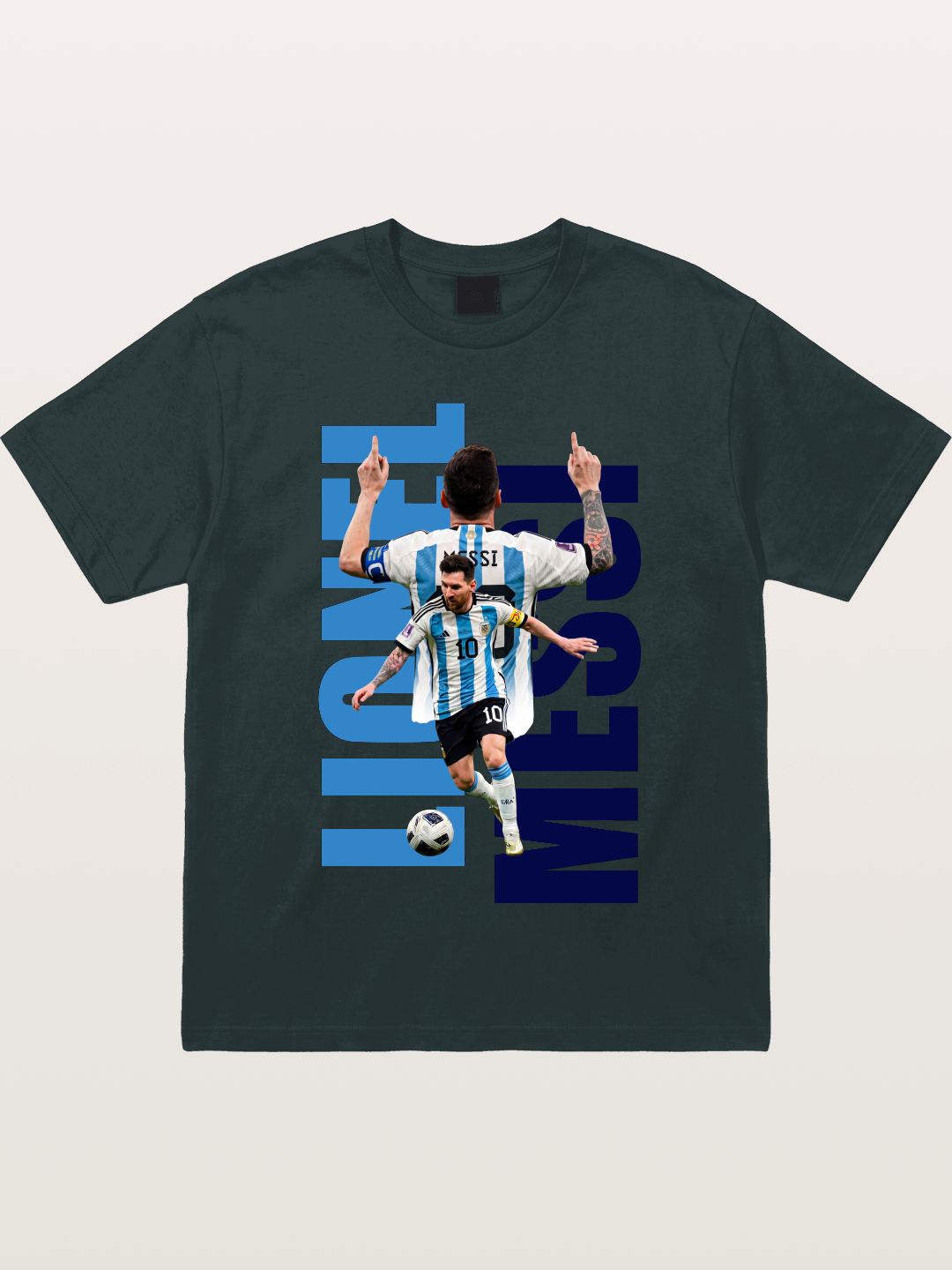 Lionel Messi Argentina 10 Gildan T-shirt