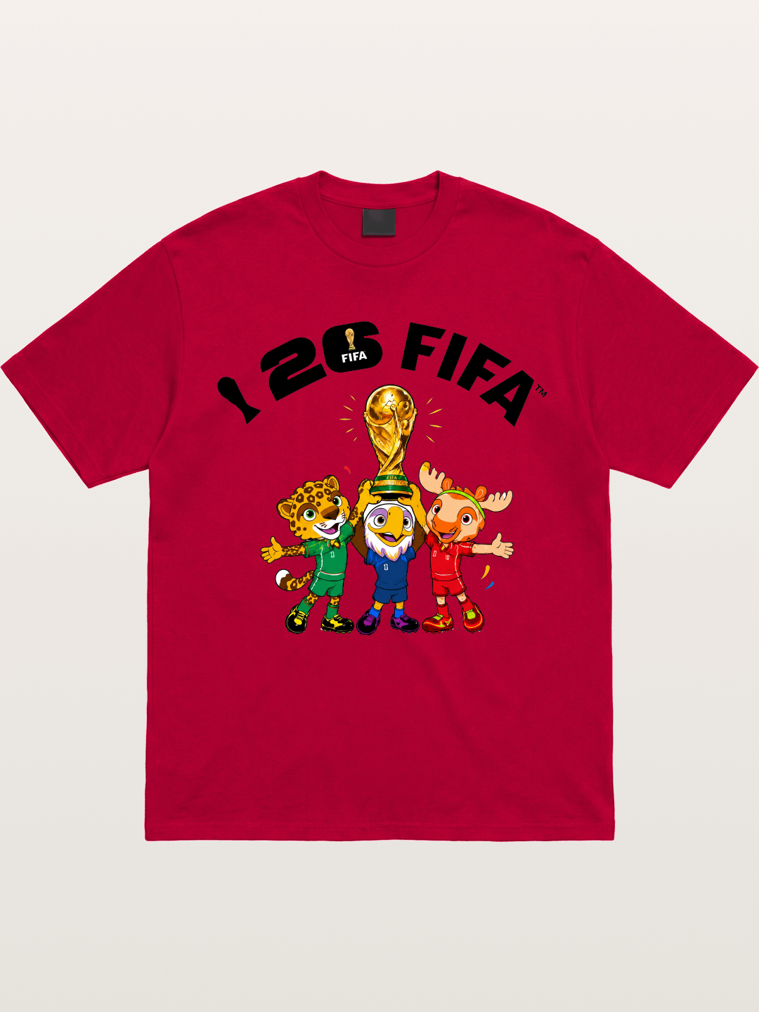 2026 FIFA Mascots Trophy Graphic Gildan T-shirt