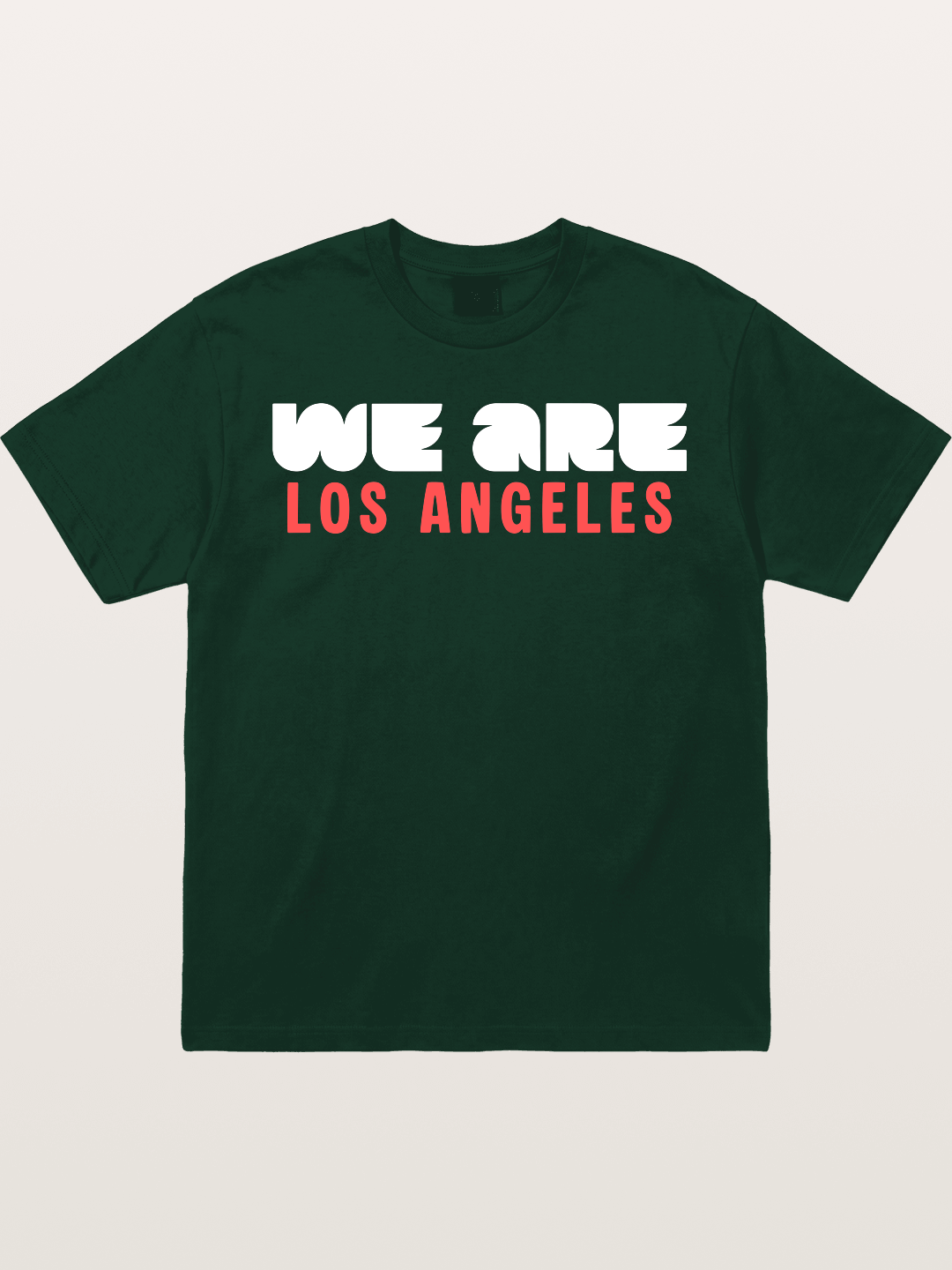 Los Angeles Red-Blue Typo Gildan T-shirt