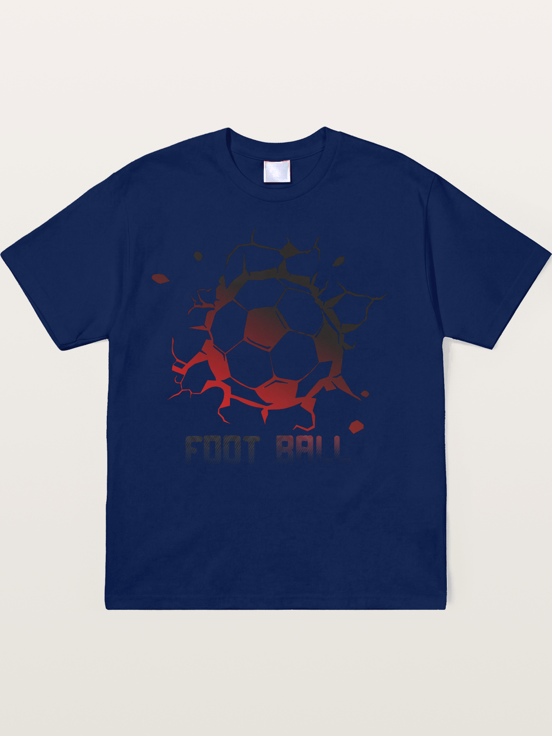 Football Crack Effect USA Style Soft-Stay T-shirt