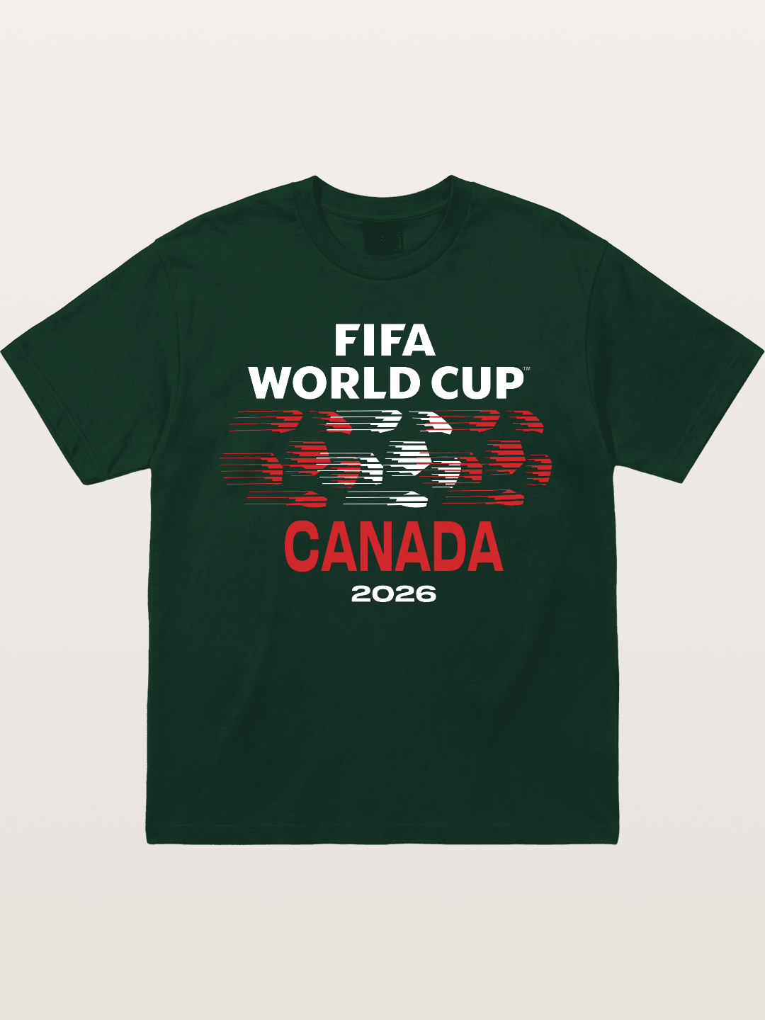 Canada WC 2026 Speed Text Design Gildan T-shirt