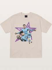Manchester City Star Collage Cotton T-shirt
