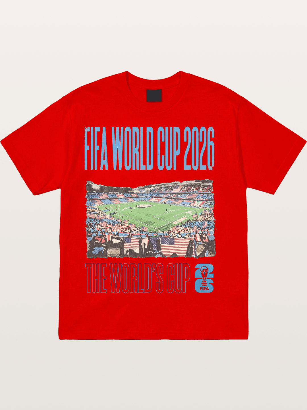 USA 2026 World Cup Stadium View Cotton T-shirt