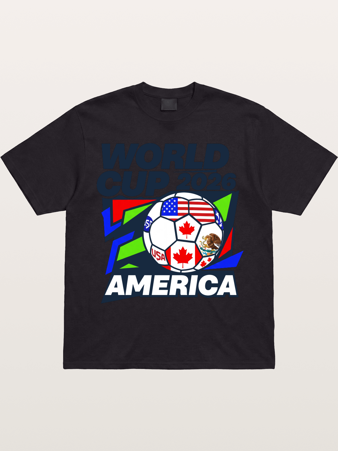 World Cup 2026 America Geometric Gildan T-shirt