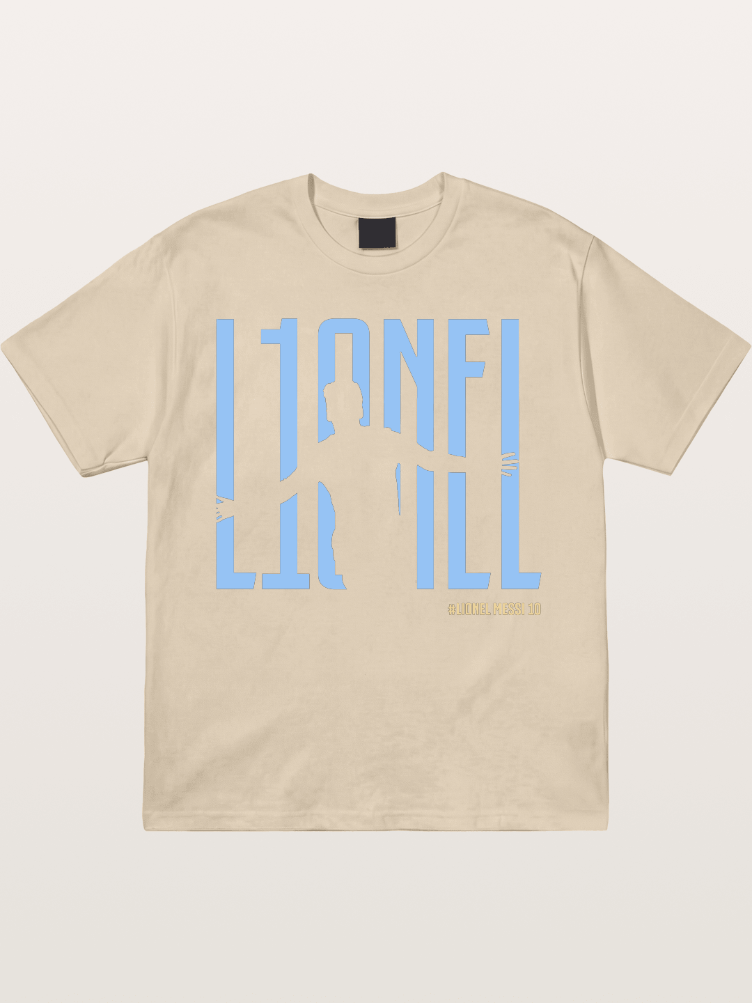 Lionel Messi Celebration Silhouette Gildan T-shirt