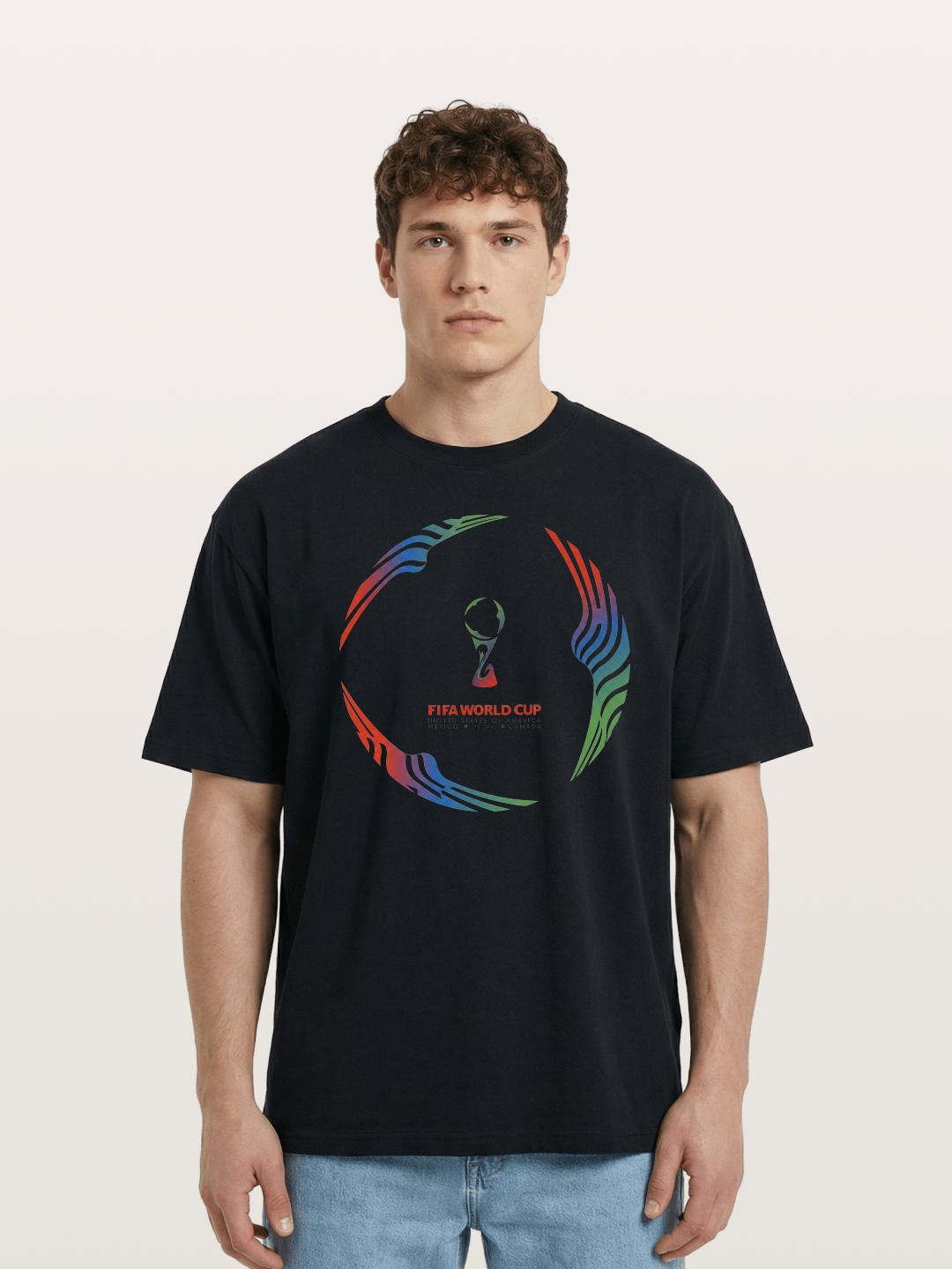 2026 World Cup Official Logo Cotton T-shirt