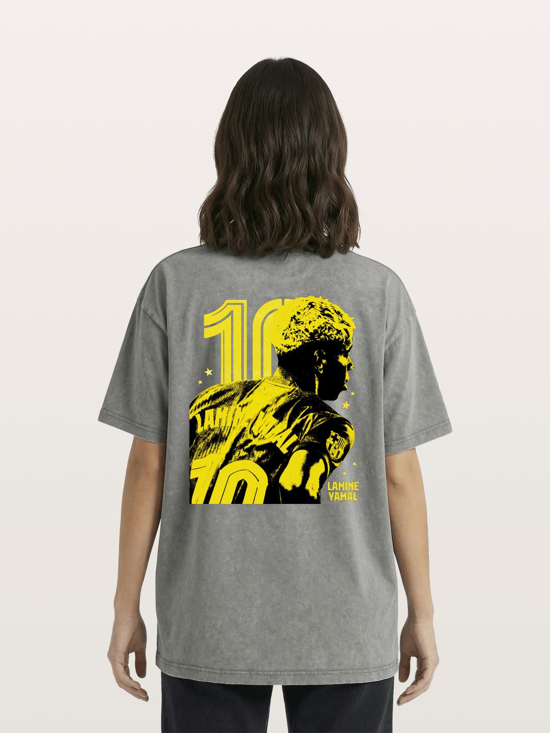 Lamine Yamal 10 Silhouette Washed T-shirt