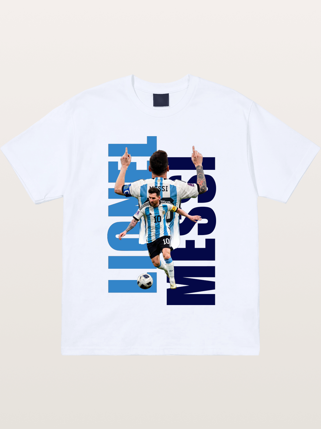 Lionel Messi Argentina 10 Gildan T-shirt