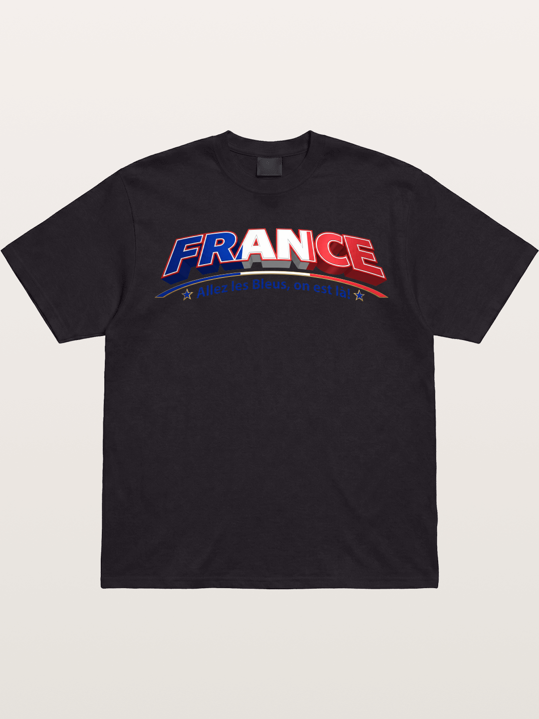 France Retro Team Logo WC Gildan T-shirt
