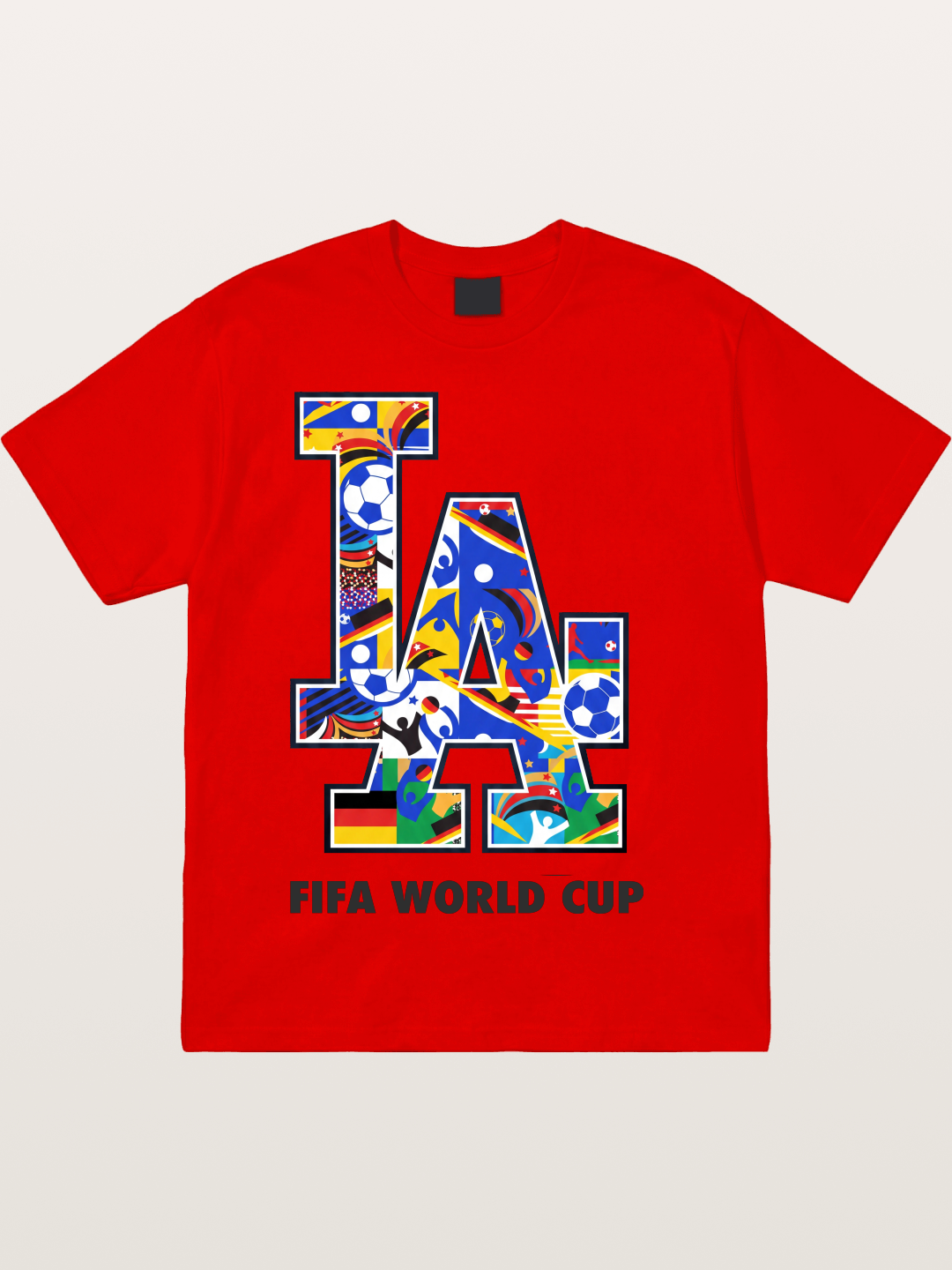 LA 2026 World Cup Nations Flags Cotton T-shirt