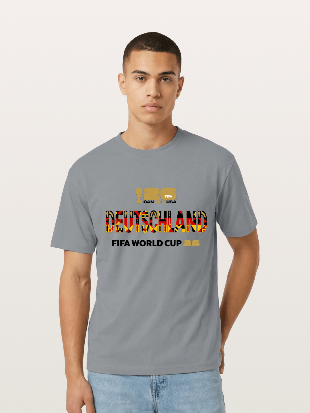 Deutschland 2026 Tribal Print Gildan T-shirt