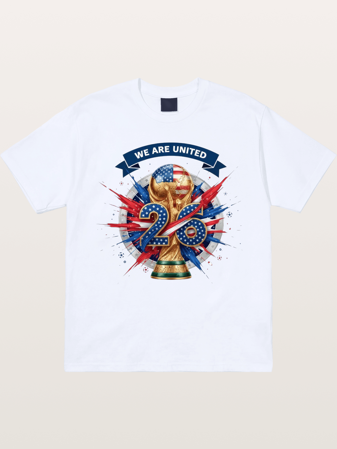 2026 WC We Are United Print Gildan T-shirt