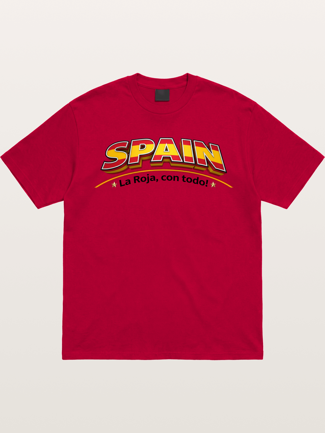 Spain Retro Team Logo WC Gildan T-shirt