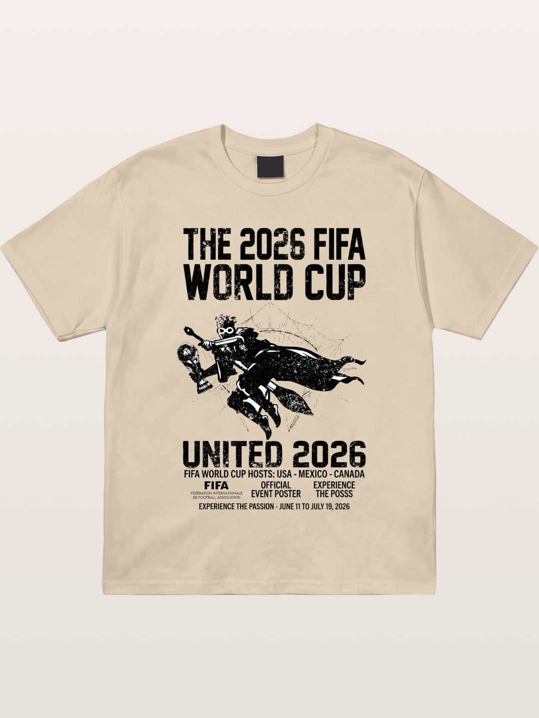 2026 World Cup Rider Poster Gildan T-shirt