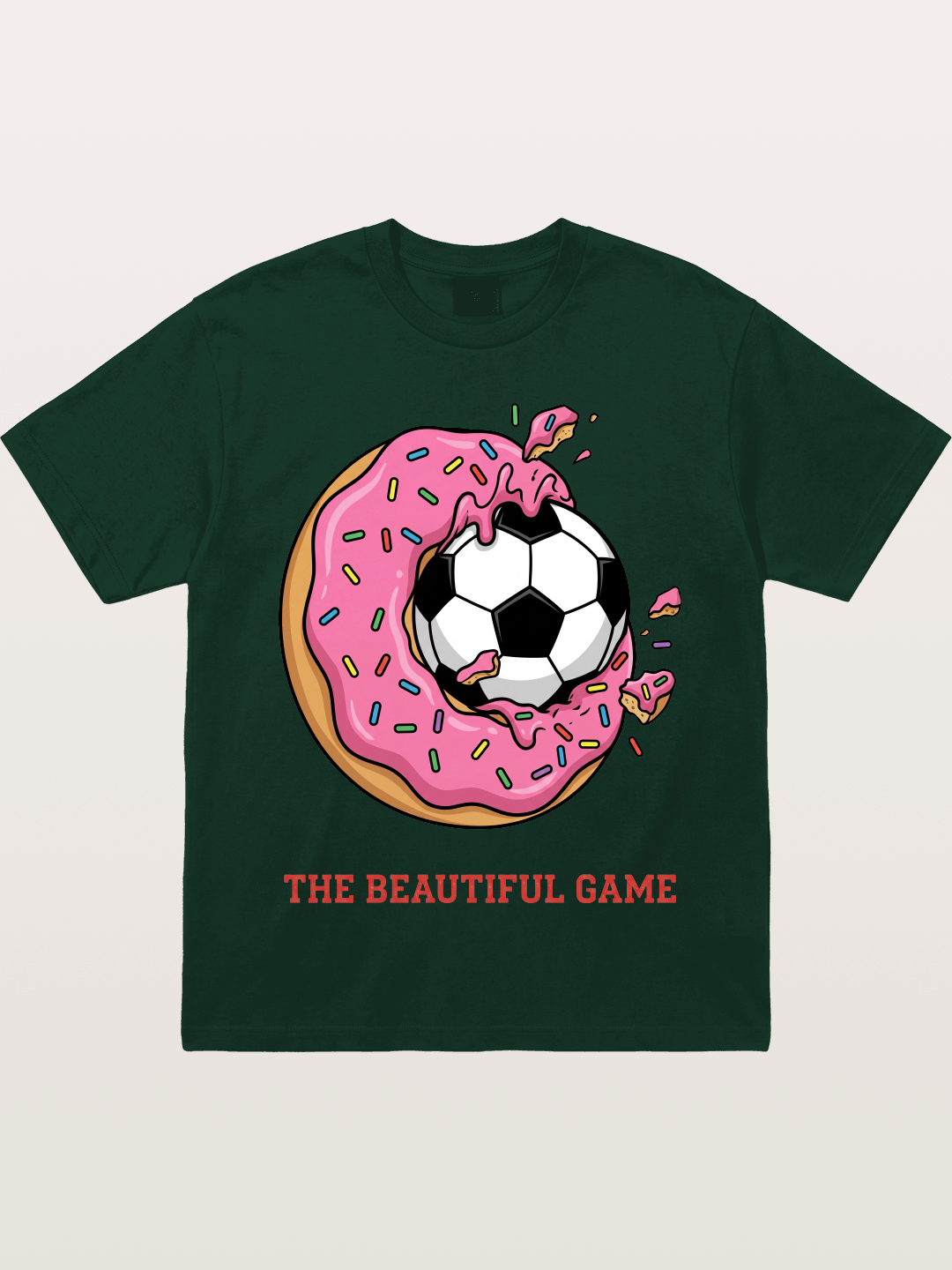 Donut Soccer Sweet Game Art Gildan T-shirt