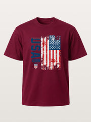 USA 2026 World Cup Grunge Print Gildan T-shirt