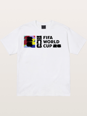 2026 World Cup Colorful Typo Cotton T-shirt