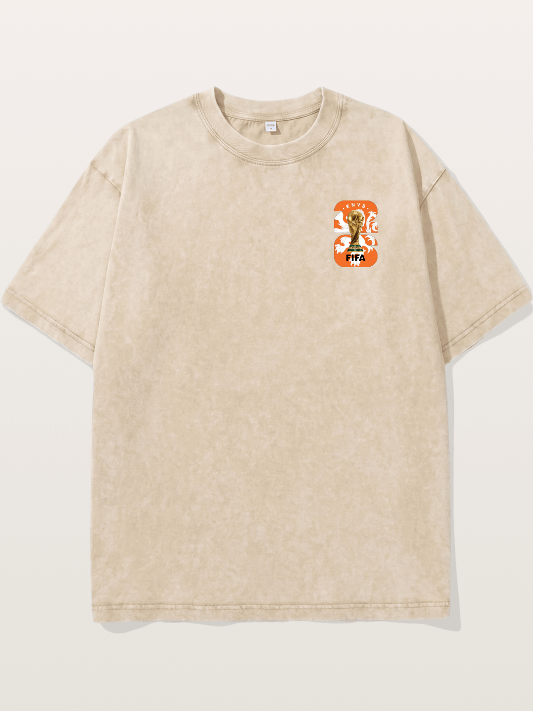 Netherlands World Cup Trophy Crest Washed T-shirt