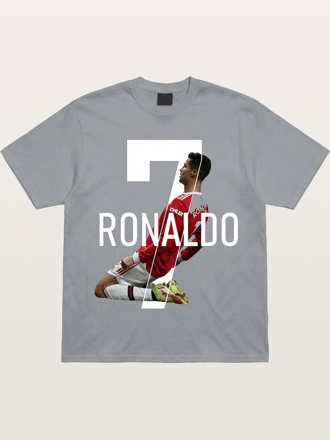 Ronaldo Red Jersey Celebration Pose Gildan T-shirt