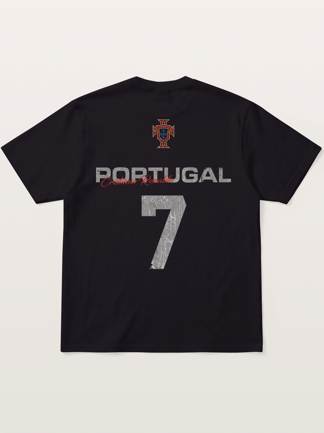 Portugal Ronaldo 7 Jersey Gildan T-shirt