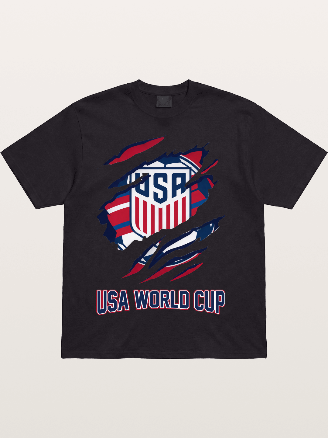 USA World Cup Claw Logo Cotton T-shirt