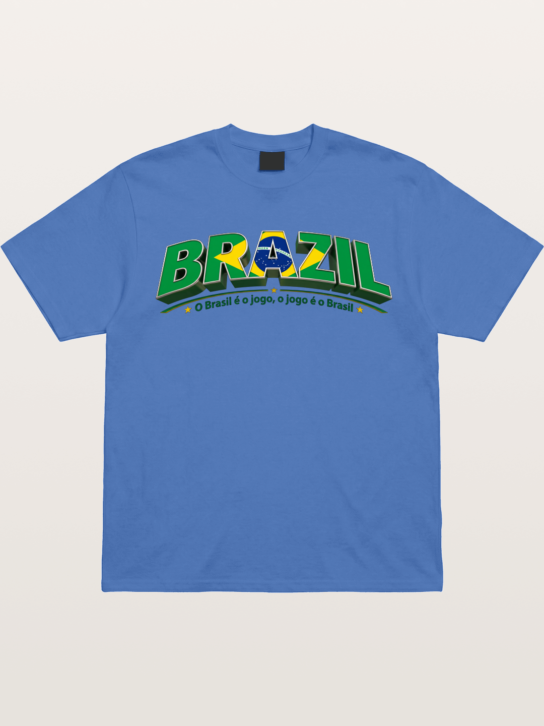 Brazil Retro Team Logo WC Gildan T-shirt