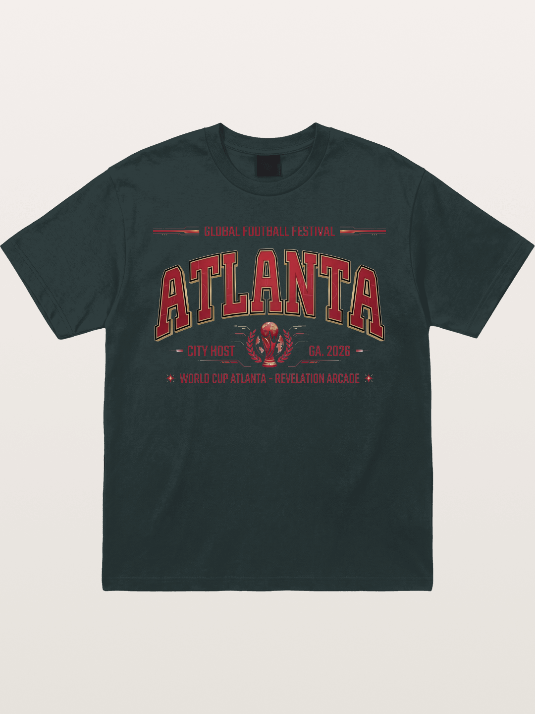 Atlanta 2026 WC Host Sticker Gildan T-shirt