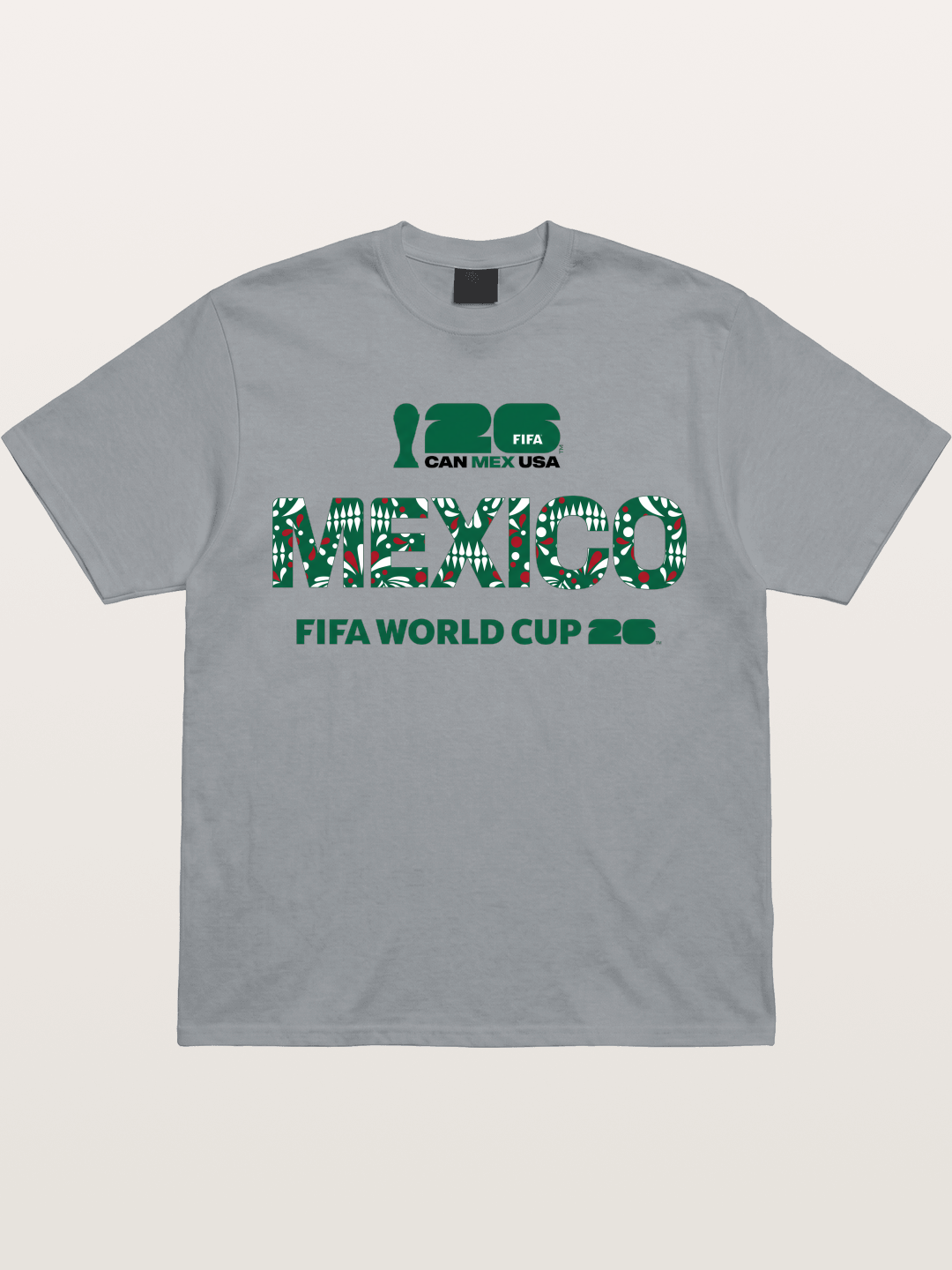 Mexico 2026 Pattern Typography Gildan T-shirt