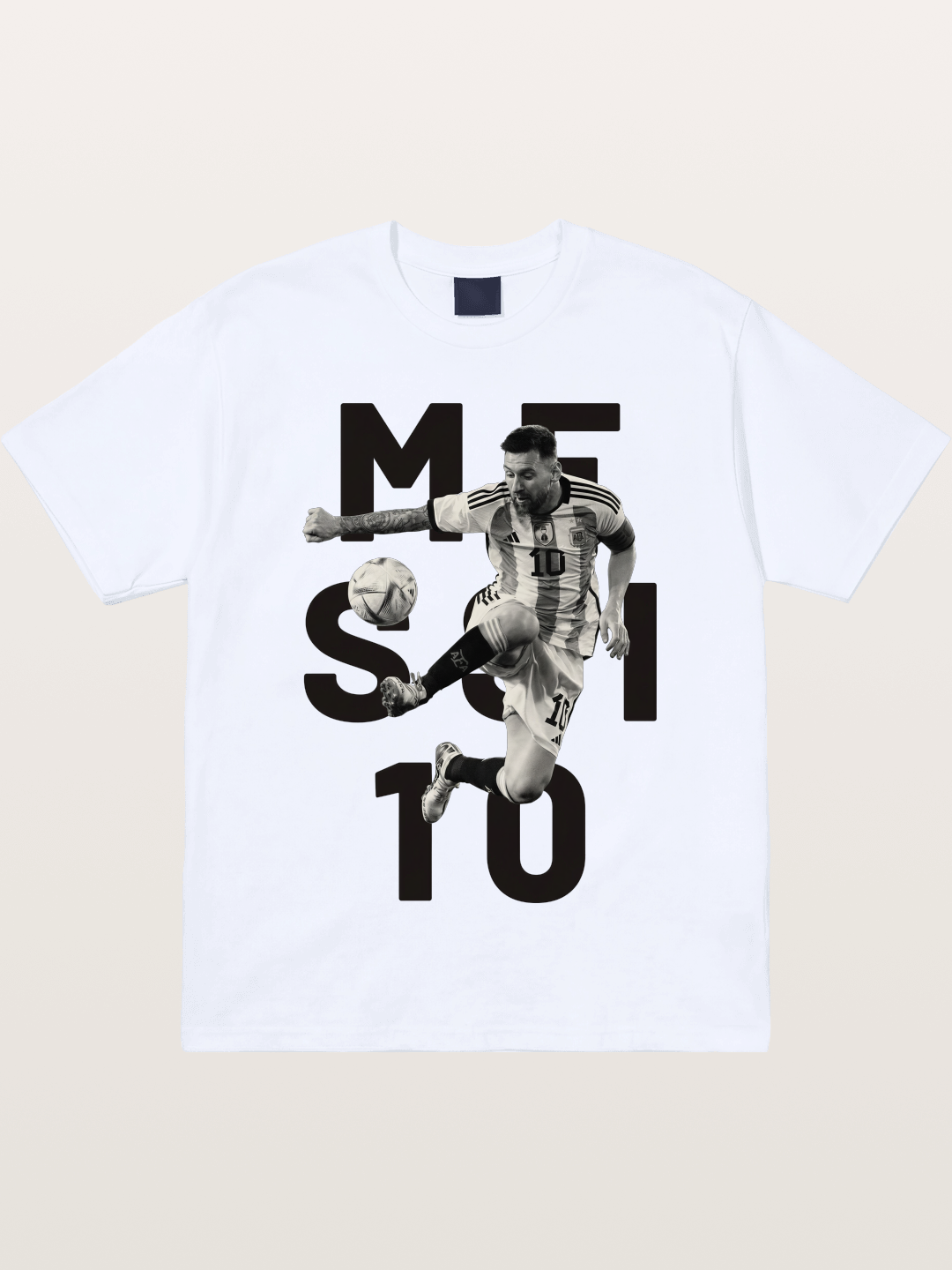 Messi 10 Action Print Gildan T-shirt