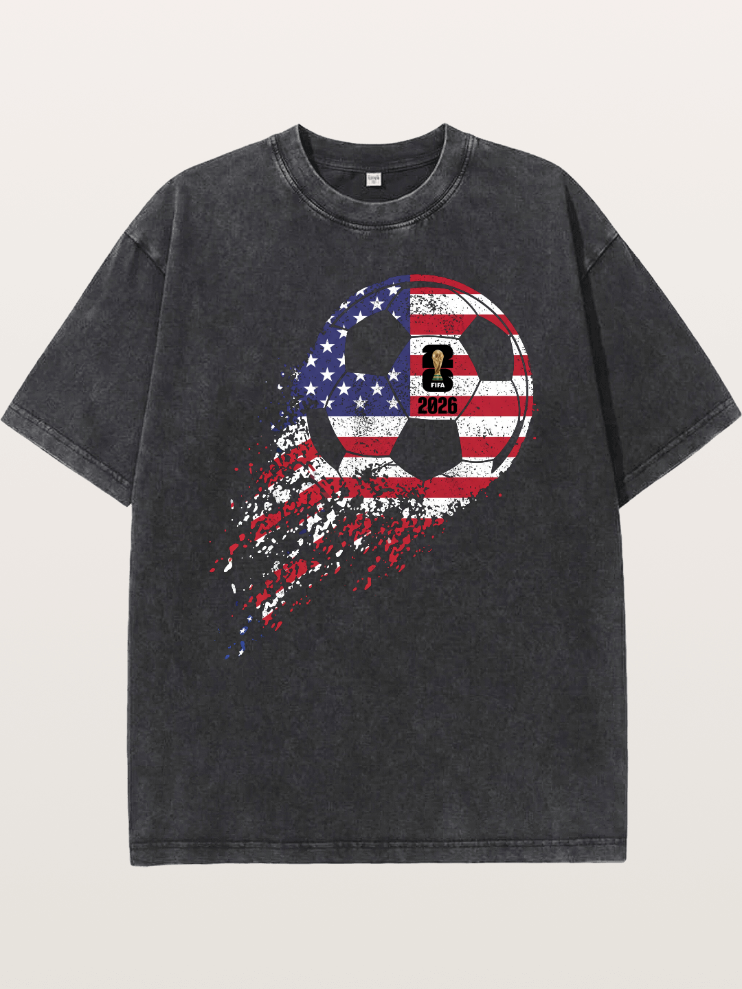 American Flag WC 2026 Ball Washed T-shirt