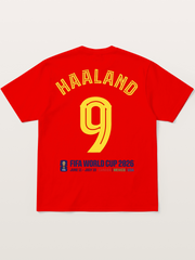 Haaland 9 World Cup 2026 Cotton T-shirt