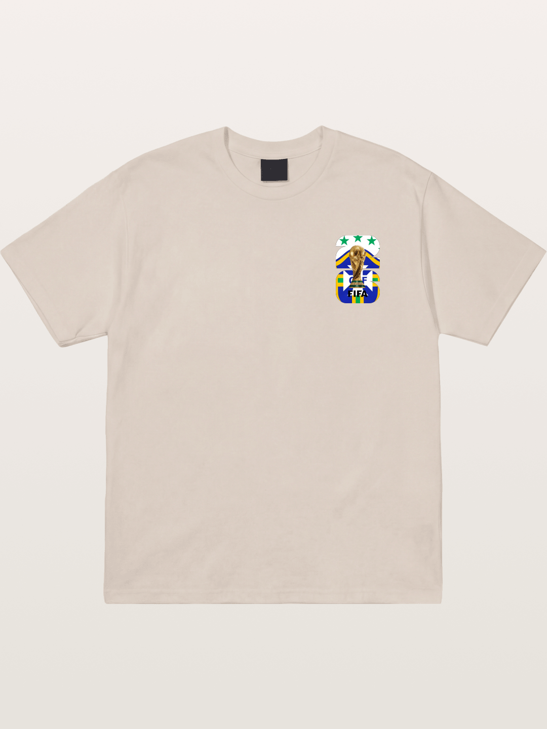 FIFA World Cup Brazil Five Stars Cotton T-shirt