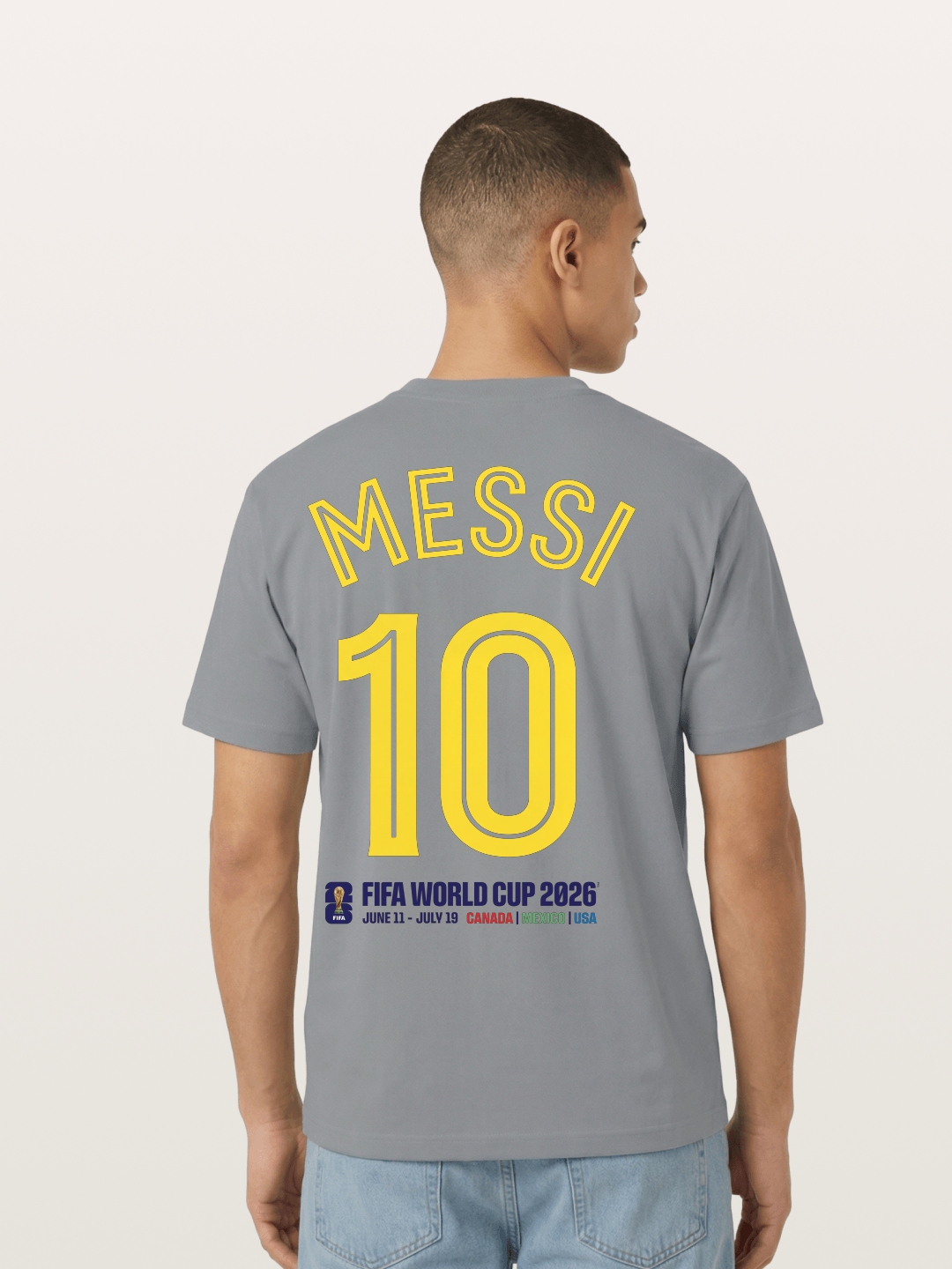 Messi 10 World Cup 2026 Cotton T-shirt