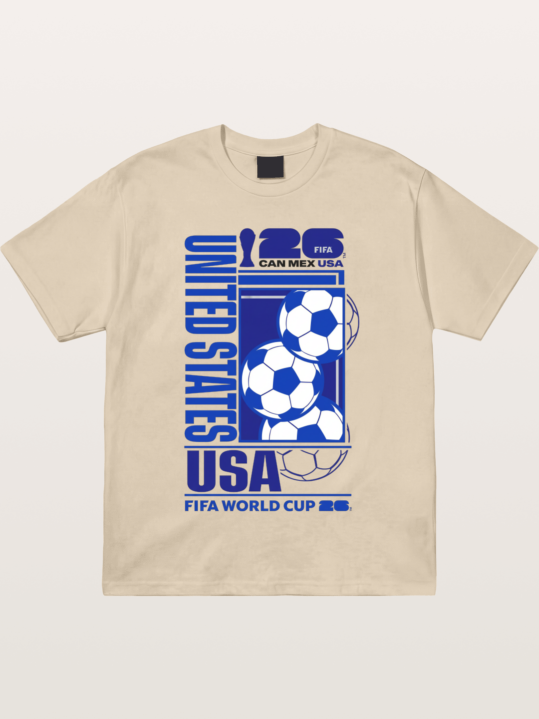 USA Mexico Canada Soccer Art Gildan T-shirt