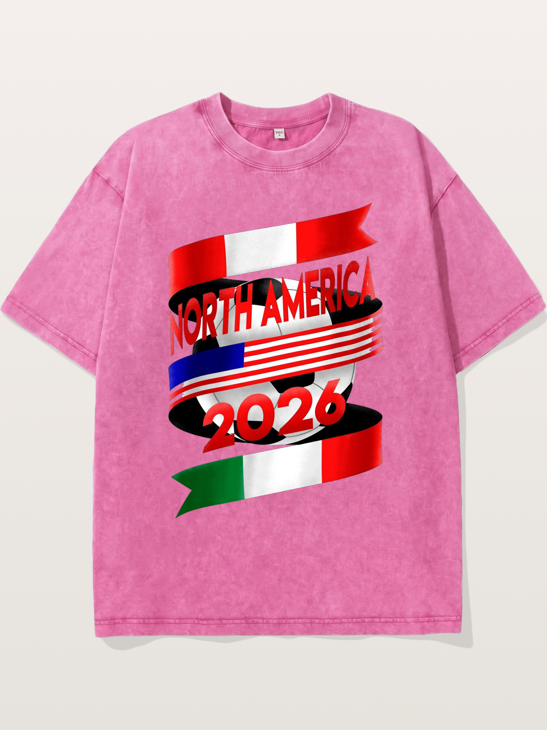 North America 2026 WC Graphic Washed T-shirt