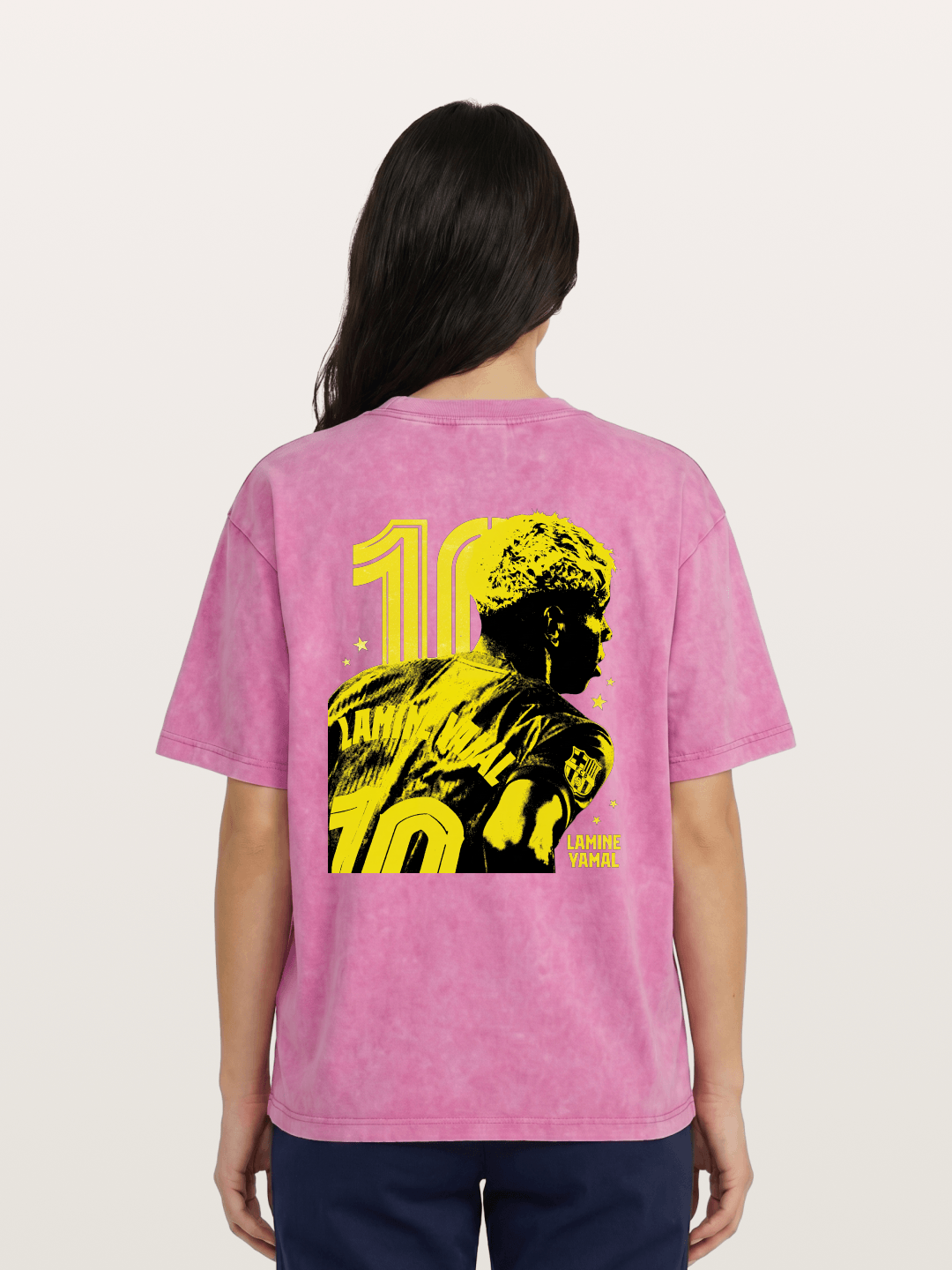 Lamine Yamal 10 Silhouette Washed T-shirt