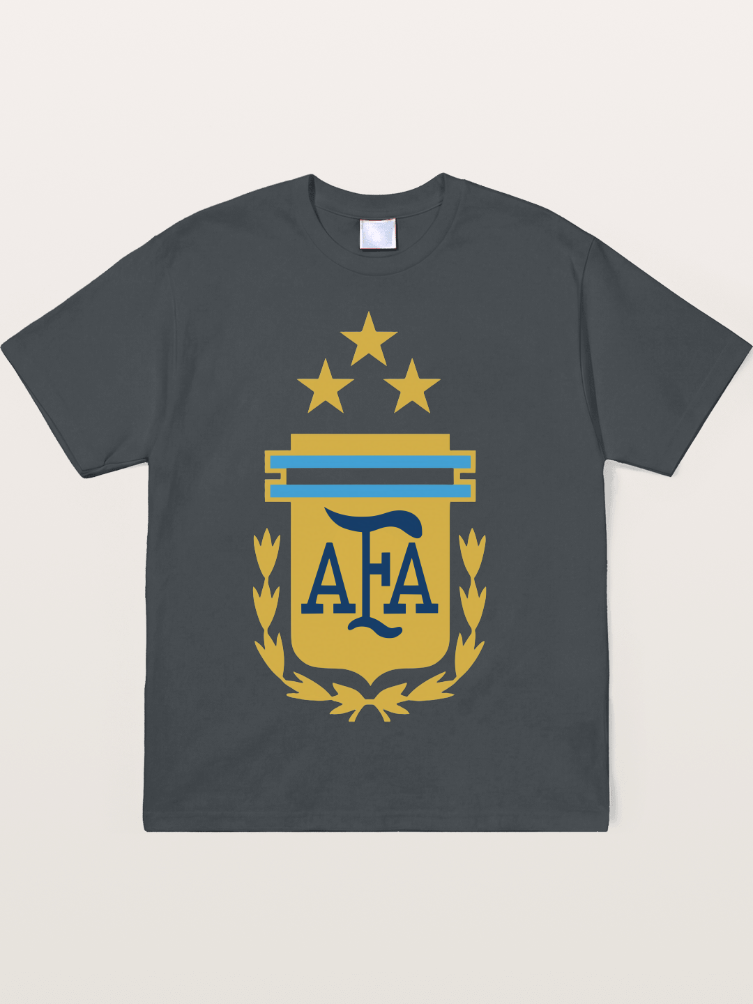 Argentina AFA Three Stars Badge Soft-Stay T-shirt