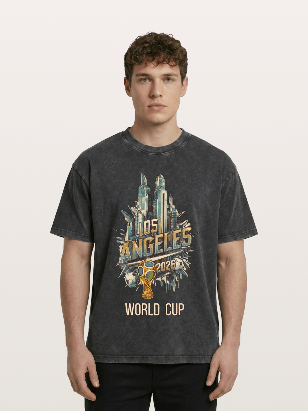 LA World Cup 2026 Emblem Washed T-shirt