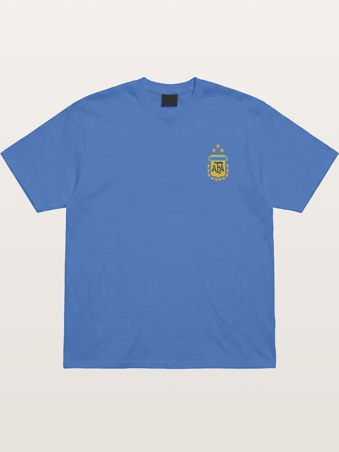 Argentina AFA Three Stars Badge Gildan T-shirt