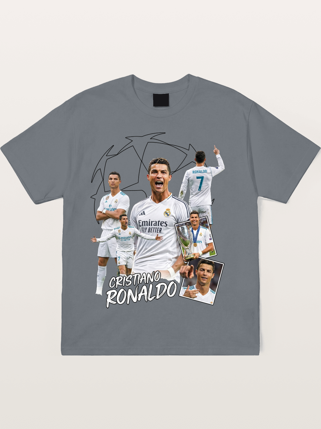 Cristiano Ronaldo Real Madrid Cotton T-shirt