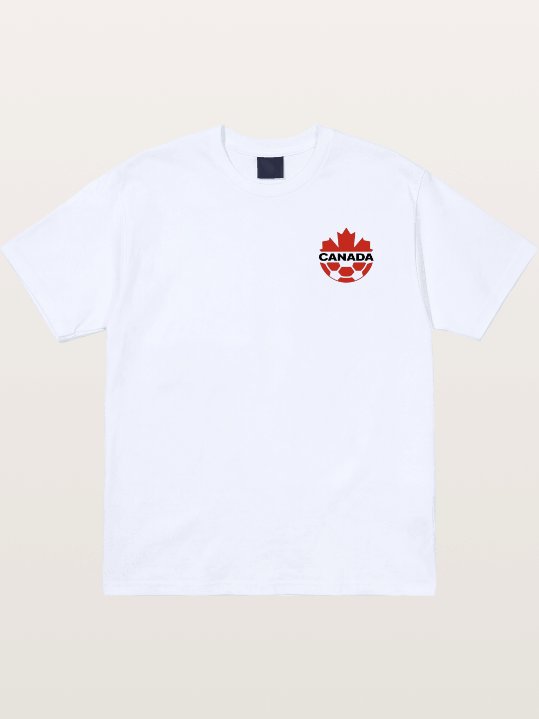Canada Soccer Maple Leaf Logo Gildan T-shirt