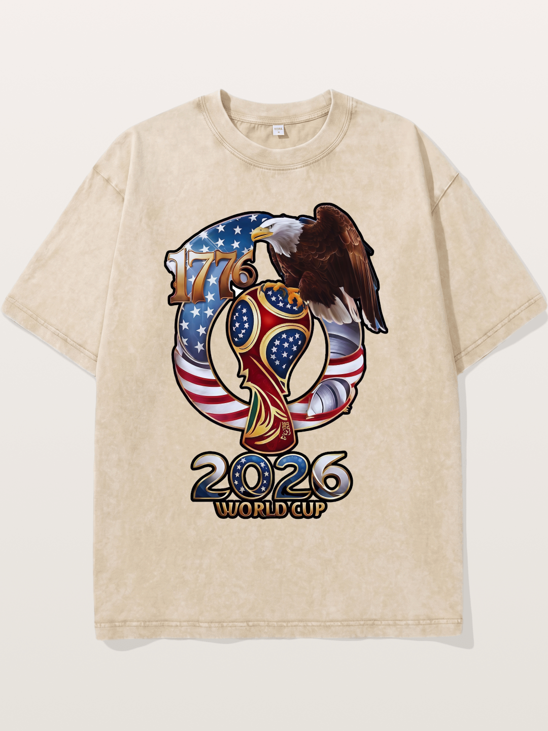 2026 WC Eagle Trophy Art Washed T-shirt