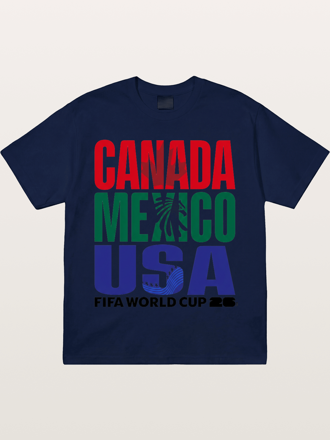 2026 World Cup Host Nations Print Gildan T-shirt