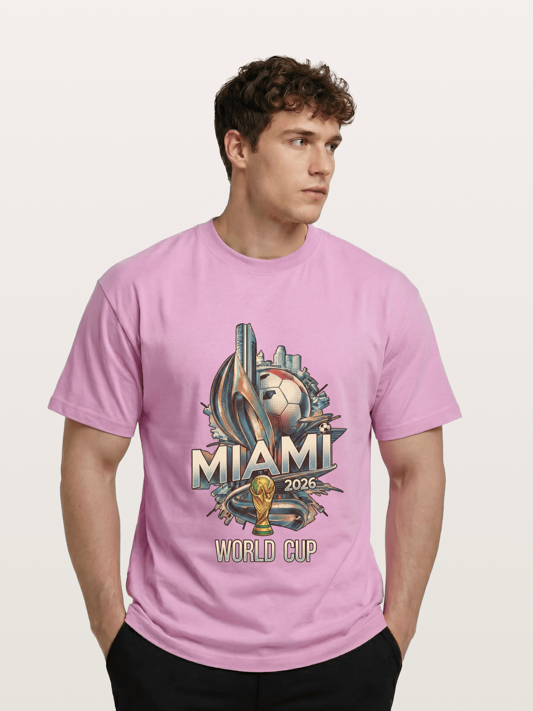 Miami World Cup 2026 Emblem Gildan T-shirt
