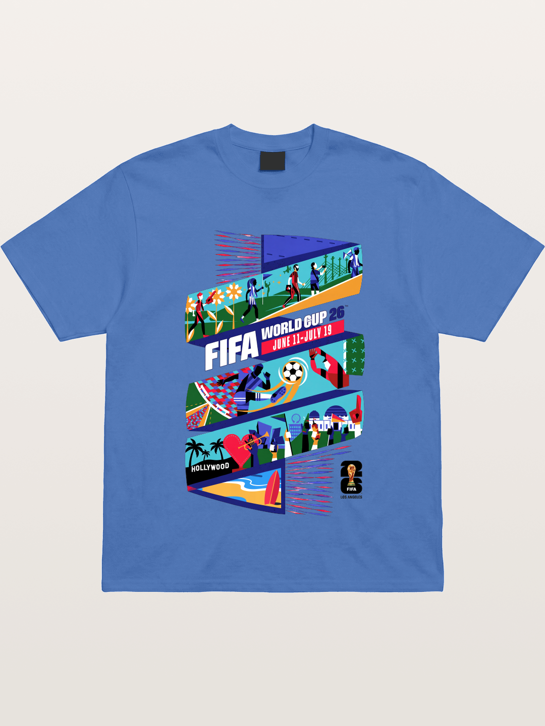 FIFA 2026 LA WC Poster Gildan T-shirt