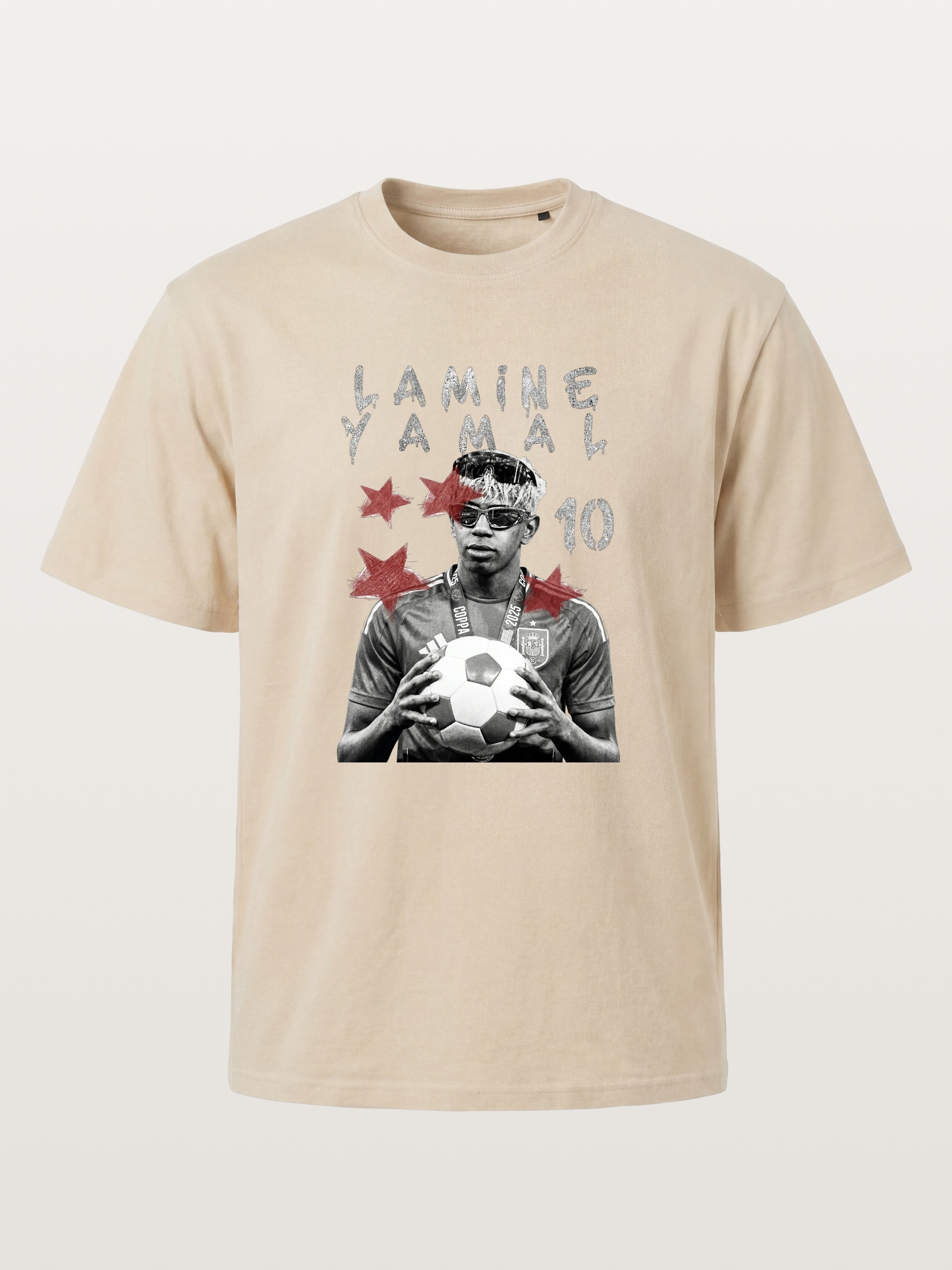 Lamine Yamal 2025 Star Card Gildan T-shirt