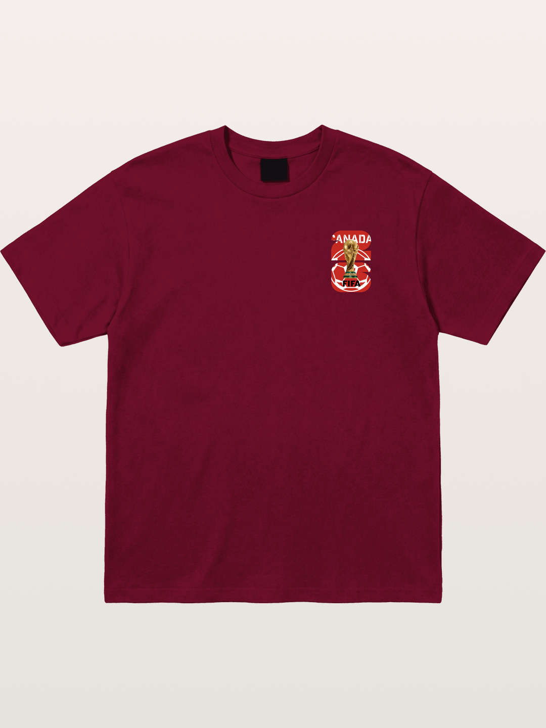 Canada World Cup Trophy Emblem Gildan T-shirt