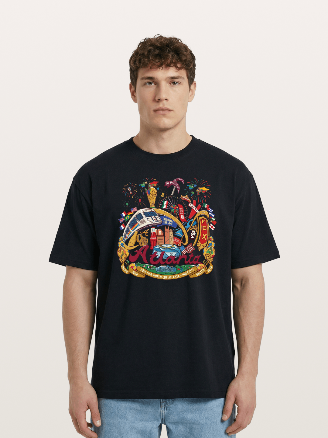 Atlanta 2026 World Cup Poster Cotton T-shirt